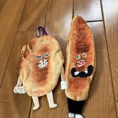 美品⭐️パンどろぼう 1個カラビナ付きポーチセット
