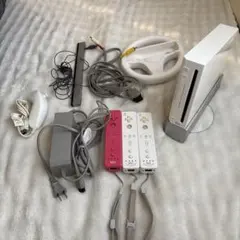 Wii本体 白 動作品 GC対応 コントローラー接続OK
