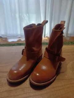 エンジニアブーツ　本皮　美品　23.5cm