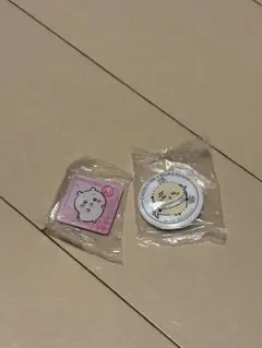 ちいかわ くら寿司 コラボ 缶バッジ ピンバッジ 2種セット
