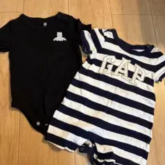 GAP 半袖ロンパース 6-12months セット売り