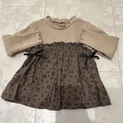 après les cours チュニック 100cm ベージュ