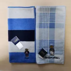 ラルフローレン　タオルハンカチ　2枚　新品　(ル)