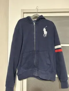 Polo by Ralph Laurenネイビー パーカー M Big pony