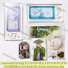 蟲師 ギンコ 原作絵 ドミテリア 缶バッジ アクスタ ミニキャラ アクキー 6点 蟲師 ギンコ 原作絵 ドミテリア 缶バッジ アクスタ ミニキャラ