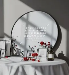 【みく様専用】ウェルカムミラー　ウェルカムボード　ステッカー　マルジェラ風　S