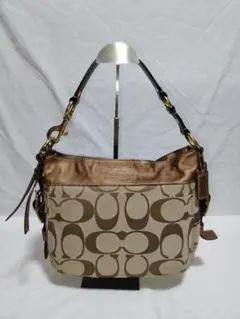 希少 コーチ COACH ワンショルダー バッグ シグネチャー 12657