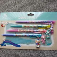 ダッフィーと仲間たち ボールペン