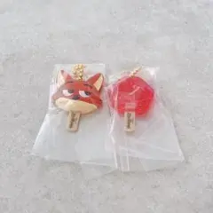 ズートピア　アイスキャンディーチャーム　ニック　アイスキャンディー
