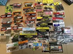 バス釣り引退セット 整理品 25タトゥーラsv tw ワームまとめ売り