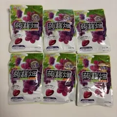 マンナンライフ 蒟蒻畑 ぶどう味 6袋セットのサムネイル