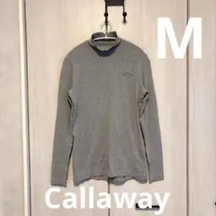 Callaway シャツ M ハイネック グレー