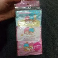 SANRIO サンリオ キキララ リトルツインスターズ　ポケット　ティッシュ