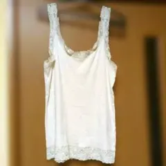 UNIQLO キャミソール レース ホワイト Mサイズ Used