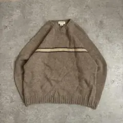 ペコ様専用 J.CREW ウール ボーダー クルーネック ニット セーター