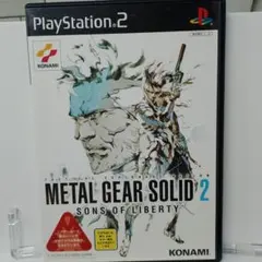 PS2 METAL GEAR SOLID 2 SONS OF LIBERTY