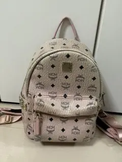 最終値下げMCM リュック ピンク 経年劣化ありMサイズ - メルカリ
