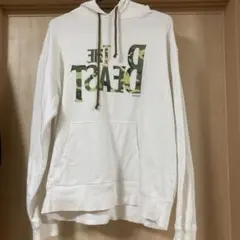 EVA エヴァンゲリオン　カモフラージュロゴホワイトパーカー