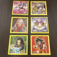 トップ　ドラゴンボールZ　シール　６枚　まとめ売り