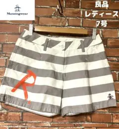 【24時間以内/匿名配送】良品 マンシングウェア レディース ショートパンツ 7