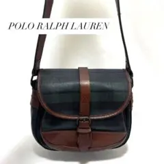 【希少】 ポロラルフローレン Polo Ralph ショルダーバッグ チェック柄