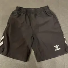 hummel ヒュンメル ハーフパンツ ブラック　XOサイズのサムネイル