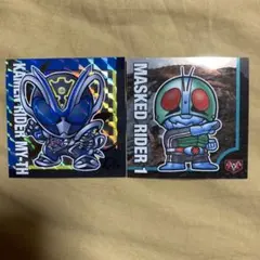 SD仮面ライダースナック　シール　仮面ライダーマイス 仮面ライダー新1号