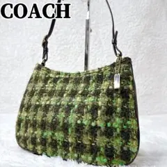 COACH Tweed One Shoulder Accessory Bag