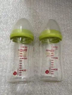 早い者勝ち！pigeon母乳実感ガラス哺乳瓶 150ml 2本セット