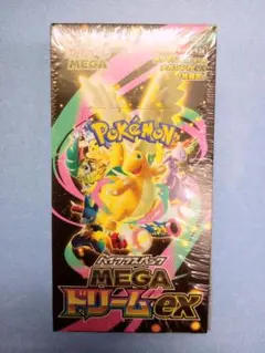 ポケモンカードゲーム MEGAドリームEX ボックス　シュリンク付き