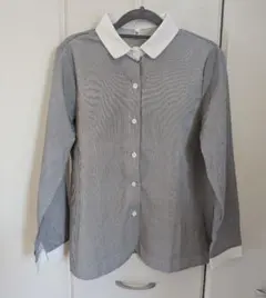 【お値下げ】未使用　ギンガムチェック ブラウス M相当 上品 きれいめ