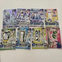 アイカツカード　カレイドミラートップス　ハイブルーパレードスカート、シューズ