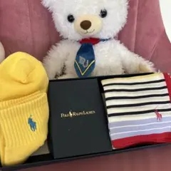 Polo Ralph Lauren ソックスとハンカチセット