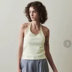 Steven Alan プリントホルターネック　Tシャツのサムネイル