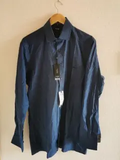 OLYMP LUXOR モダン フィット シャツ ブルー パターン 3XL