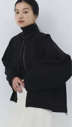 CLORE+　Bonding W-Zip Blouson