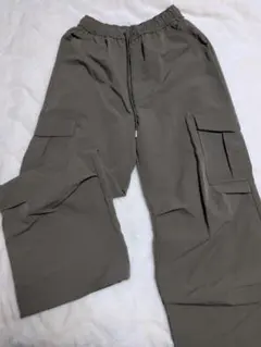 WEGO カーゴパンツ カーキ ポリエステル