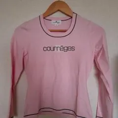 courrèges ピンク 長袖トップスサイズ38美品
