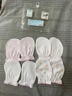 ベビー用ミトン 手袋　5個セット 新品