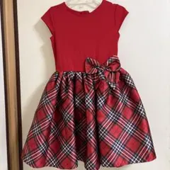 H&M チェック柄ワンピース