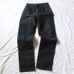 ［希少］Carhartt ダブルニー ペインターパンツ BLK 30×34 us