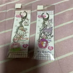 サンリオ 岡山限定 アクリルキーホルダー ハローキティ クロミ