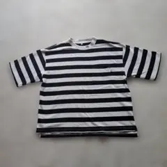 しまむら　CLOSSHI　ボーダー 半袖 ポケットTシャツ LLサイズのサムネイル