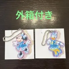 ディズニー 25周年 ポテトスナック チャーム ミニーマウス　デイジーダック