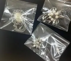 ブローチ3点セット