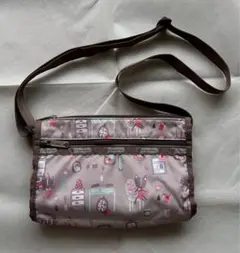 美品　レスポートサック　パウダールーム　ネコ　ショルダーバッグ　ポシェット