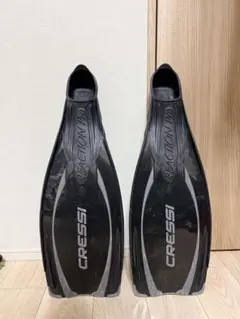DST006)★お値下げ★足ヒレ・フィン CRESSI REACTOR サイズ：XS-S 中古品【取りに来られる方限定】 TPRG Guillemot ギレモット フィン 足ヒレ 左右セット 収納袋付き S