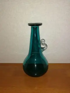 倉敷ガラス 小谷眞三 一輪挿し 花瓶 ブルー - メルカリ