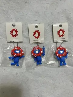 関西万博　EXPO 2025 ミャクミャク PVC キーホルダー 3点セット