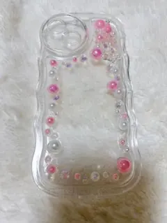 iPhone15ケース　ピンク　アクスタ　推し　デコ電　平成女児